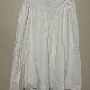 Wild Fable White Midi Skirt